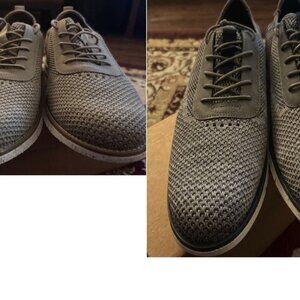 Lot of 2 MIX NO. 6 JAED KNIT SNEAKERS Khaki and Men's 11 Gray